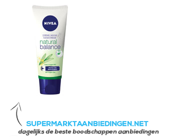 Nivea Pure & natural handcrème aanbieding