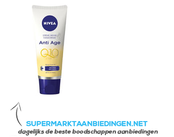 Nivea Q10 anti-age handcrème aanbieding