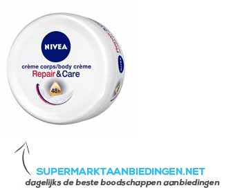 Nivea Repair & care body cream aanbieding