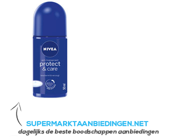 Nivea Roll on protect & care aanbieding