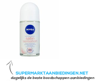 Nivea Satin sensation roll-on aanbieding