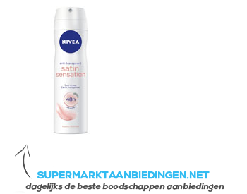 Nivea Satin sensation spray aanbieding