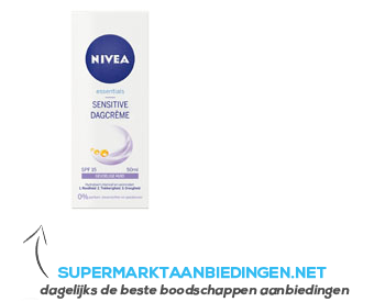 Nivea Sensitive dagcrème aanbieding