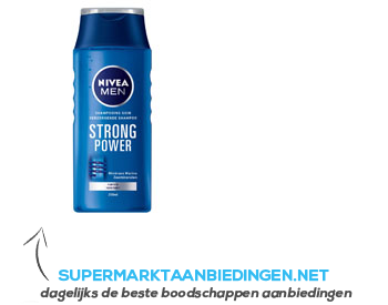 Nivea Shampoo strong protect mini aanbieding