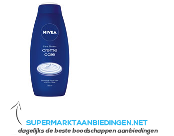 Nivea Shower cream care aanbieding