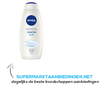 Nivea Shower cream soft aanbieding