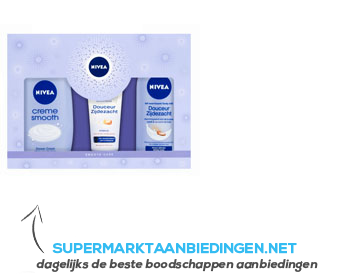 Nivea Smooth care cadeauset aanbieding