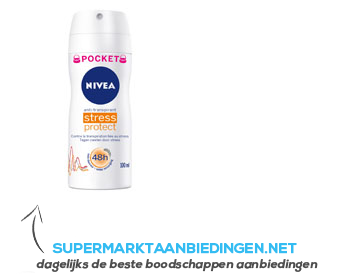 Nivea Stress protect pocket spray aanbieding