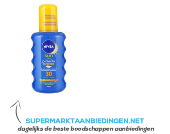 Nivea Sun spray SPF 30 aanbieding