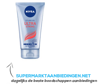 Nivea Ultra strong gel aanbieding