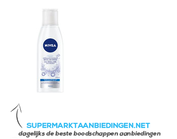 Nivea Verfrissend 3 in 1 micellair water aanbieding