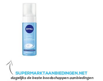 Nivea Verfrissende reinigingsmousse aanbieding