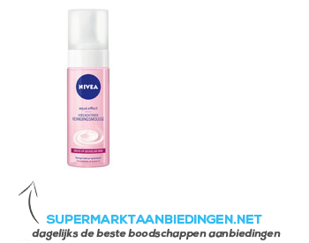 Nivea Verzachtende reinigingsmousse aanbieding