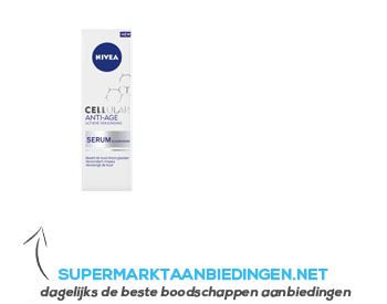 Nivea Visage cellular anti-age serum aanbieding