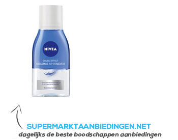 Nivea Visage Double Effect oogmake-up remover aanbieding