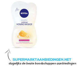 Nivea Visage verwennend honing masker aanbieding