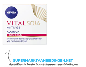 Nivea Vital soja dagcreme multi active aanbieding