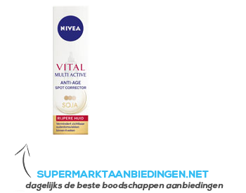 Nivea Vital spot corrector aanbieding