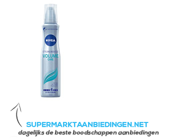 Nivea Volume sensation mousse aanbieding