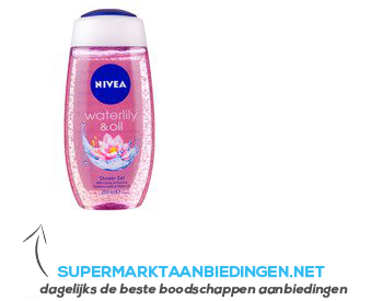 Nivea Waterlily & oil douchegel aanbieding