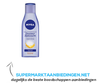 Nivea Zijdezachte body olie aanbieding