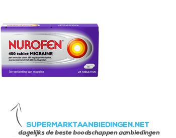 Nurofen Migraine 400 mg aanbieding