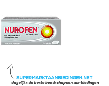Nurofen Ovaal 200 mg aanbieding