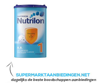 Nutrilon A.R. 1 aanbieding