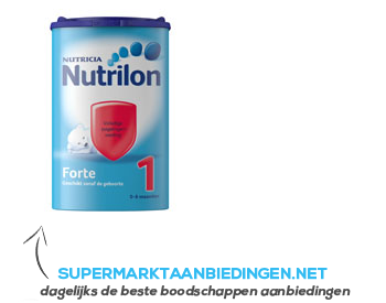 Nutrilon Forte 1 aanbieding