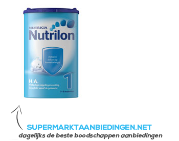 Nutrilon Hypo allergeen 1 aanbieding