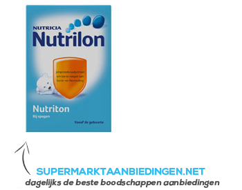 Nutrilon Nutriton aanbieding