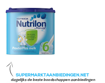 Nutrilon Peuterplusmelk 6 aanbieding