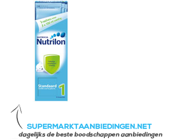 Nutrilon Zuigelingen 1 minipack aanbieding