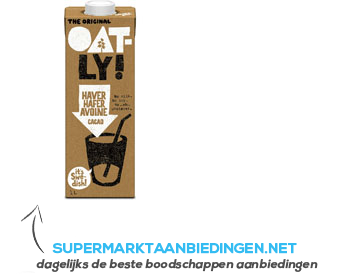 Oatly Haverdrank cacao aanbieding