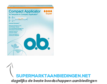 OB Compact applicator super aanbieding