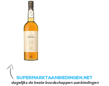 Oban 14 Years Old aanbieding