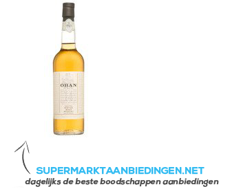 Oban Single malt Scotch whisky aanbieding