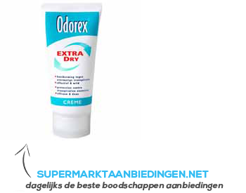 Odorex Extra dry crème aanbieding