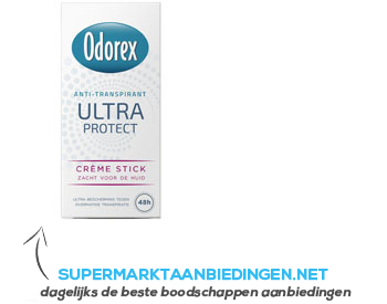 Odorex Ultra protect creme aanbieding