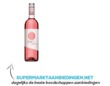 Ogio Zinfandel rosé aanbieding