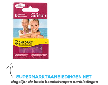 Ohropax Silocon aanbieding