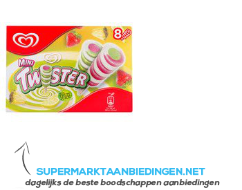 Ola Ijs mini twister aanbieding