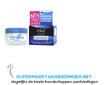 Olaz Anti-wrinkle instant hydration nacht aanbieding