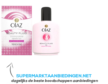 Olaz Beauty fluid gezichtslotion aanbieding