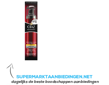 Olaz Regenerist 3-zone super crème SPF 30 aanbieding