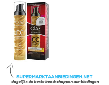 Olaz Regenerist CC cream lichte huidtint aanbieding