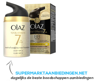 Olaz Total effects 7-in-1 BB dagcrème licht aanbieding