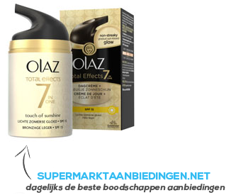 Olaz Total effects 7-in-1 dagcrème aanbieding