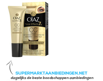 Olaz Total effects 7-in-1 oog CC cream aanbieding