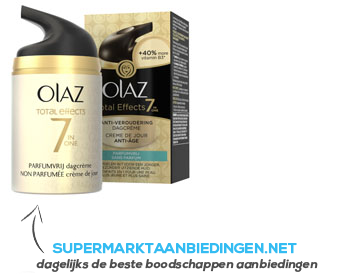 Olaz Total effects dagcrème parfumvrij aanbieding